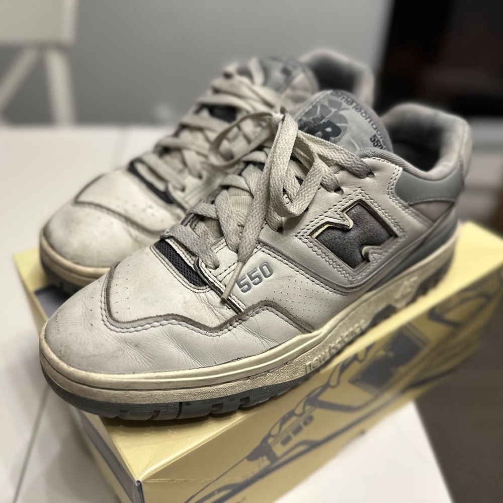 New Balance 550
Aime Leon Dore White Grey 7.5